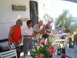 GRUISSAN  2006 AVEC PAUL ROBERT PIERRE ALARCON ET  JC LOPEZ